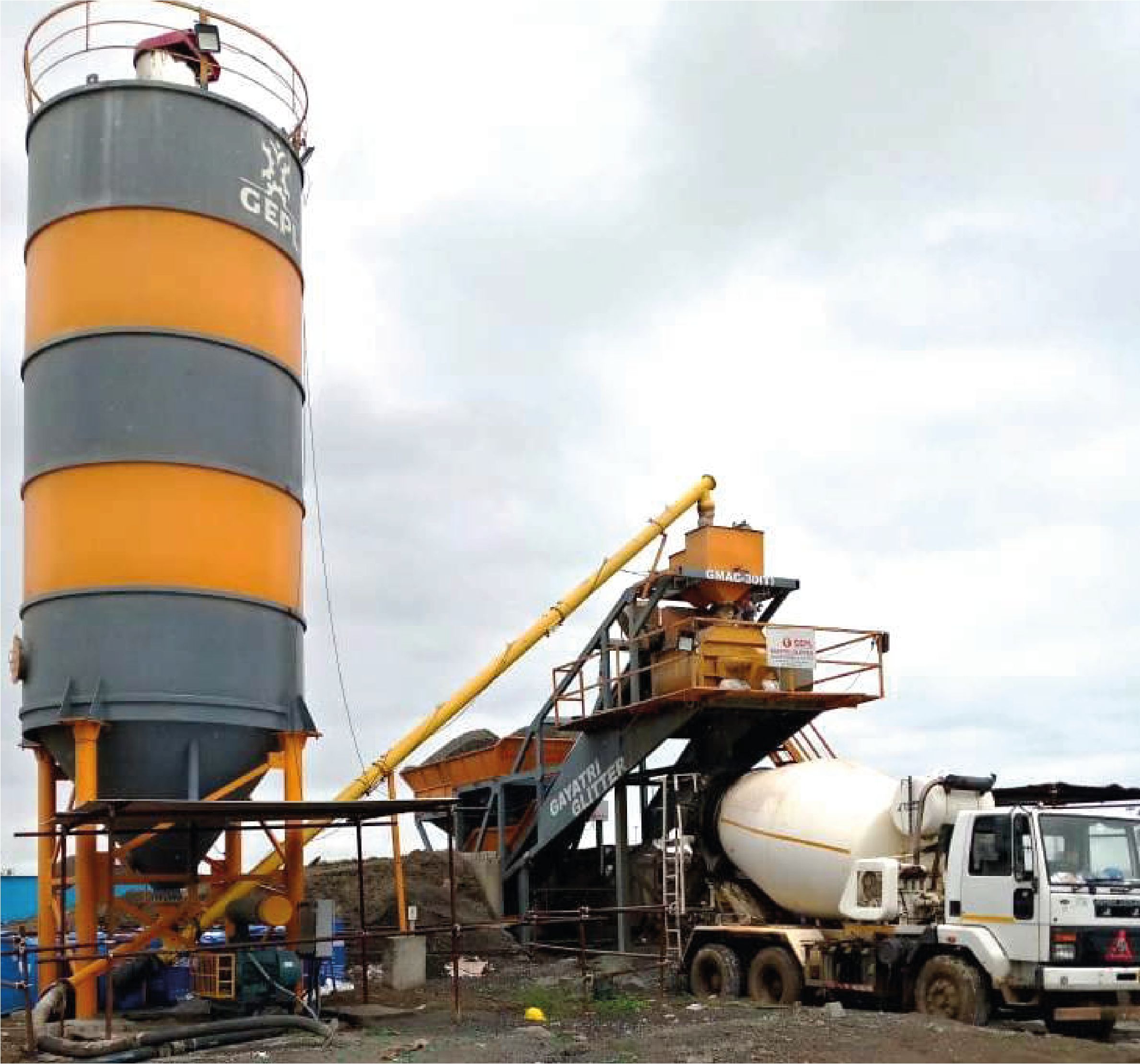 Compact Concrete Batching Plant In India